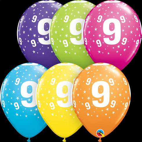 QX 11" R RETAIL AST 006CT STARS #9-A-RND