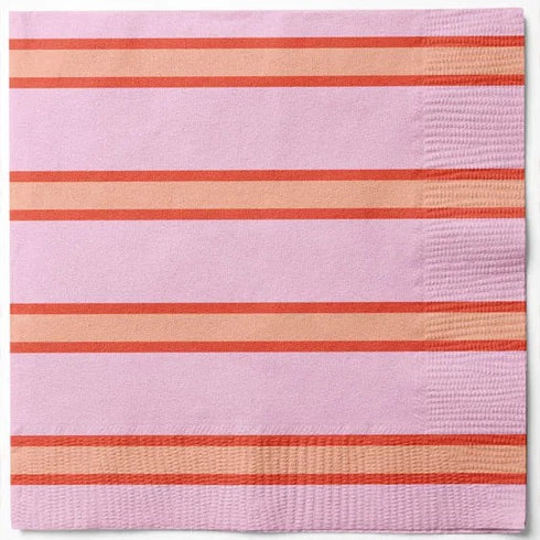 Napkins, 3-ply, Pink, Hot Summer