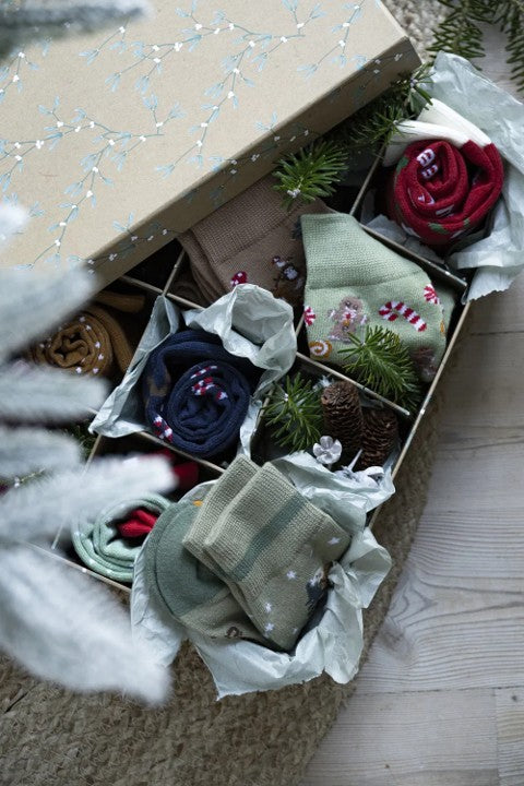 Strumpor för dam, isbjörn, storlek 37-41, Beige