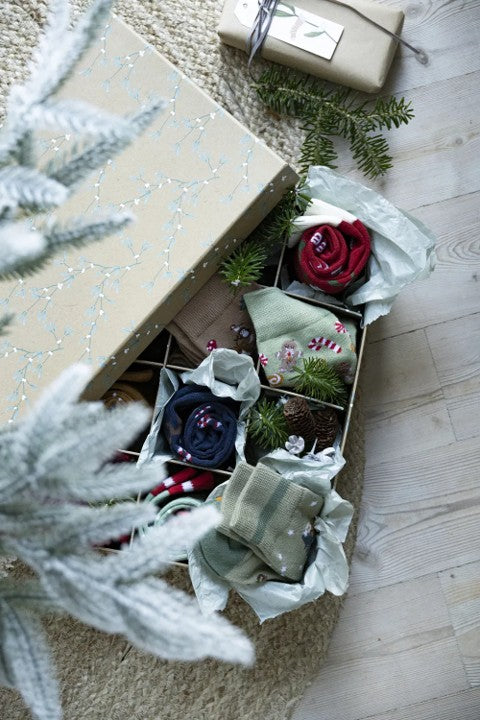 Strumpor för dam, gran, storlek 37-41, Grön