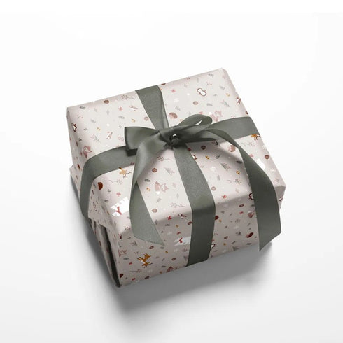 Presentpapper, Winter Spirits, Brun, 10 m