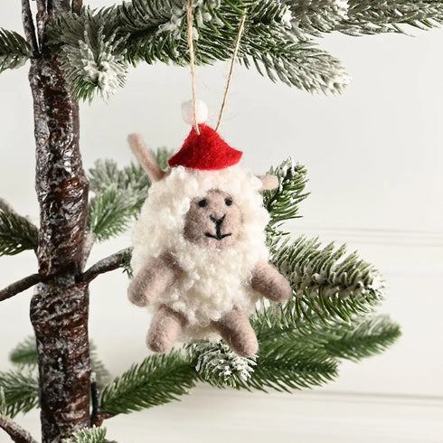 Julkula - Får, för upphängning H8xW6xD5cm
