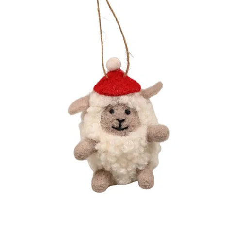 Julkula - Får, för upphängning H8xW6xD5cm