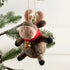 Reindeer with bell in wool