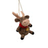 Reindeer with bell in wool