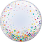 24" DECO BUBBLE 001CT COLORFUL CONFETTI DOTS