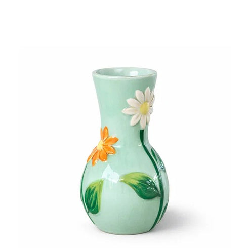 Vas, Blomma, grön, H14cm