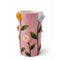 Vas, Blomma, rosa, H23cm