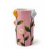 Vas, Blomma, rosa, H23cm