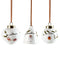 Figurkulor, Christmas Ornaments, H7xDia6cm, Dolomit, Vita, 3ass/box