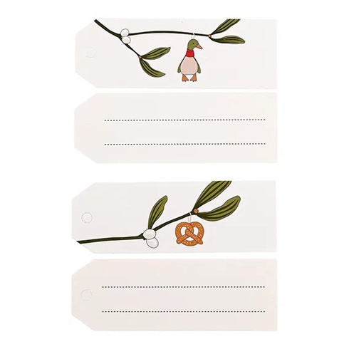 Juladresser, Gås, Christmas Ornaments, 2 ass, 12/påse