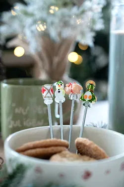 Julprydnader, Bestick, 4/set, H11cm