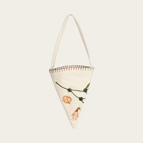 Kon, H21cm, Christmas Ornaments, Bomull, Vit