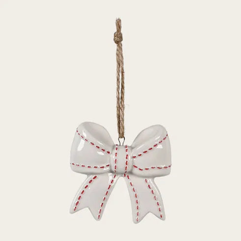 Rosett, H6,5cm, Stengods, Guldfärgad