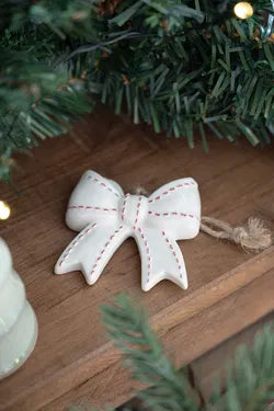 Rosett, H6,5cm, Stengods, Guldfärgad