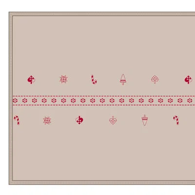 Bordslöpare, Nordisk Jul, 140 cm