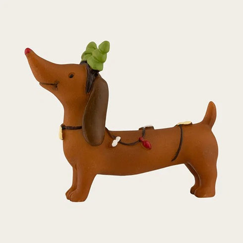 Jultax, brun, H7cm