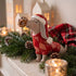 Jultax, Grå H7cm