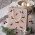 Gift bag, Christmas Dachshunds, 24cm