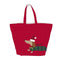 Fabric tote bag, Christmas Dachshund, H 41cm
