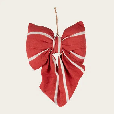 Julrosett, H 20cm, Röd