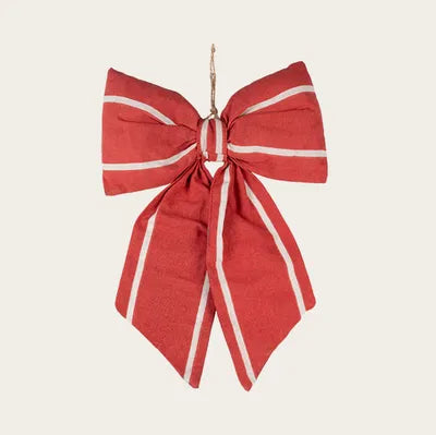 Julrosett, H 30cm, Röd