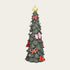 Christmas tree for decoration H39.5cm, Polyresin, Green