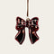 Christmas star, H 5cm, Glass, Dark red