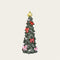 Christmas tree for decoration, H20cm, Polyresin, Green