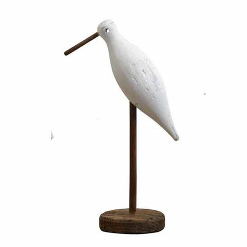 Sjöfågel för dekoration, H34cm, Vit