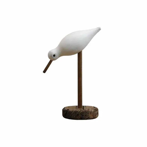 Sjöfågel för dekoration, H23cm, Vit