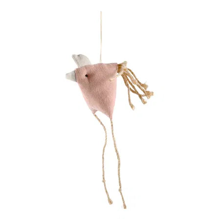 Orange kyckling för upphängning, H 20cm