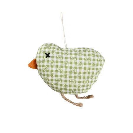 Grön kyckling för upphängning, H 20cm