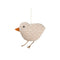 Beige kyckling för upphängning, H 20cm