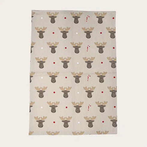 Kökshandduk för barn, Älgmotiv