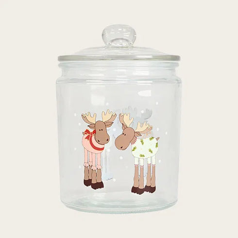 Glasburk, Julälgar, H 21,8 cm