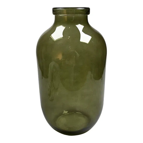 Vas, glas, H34xDia18cm