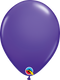 11" RND QX LATEX PLAIN 100CT PURPLE VIOLET