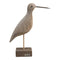 Fågel, H 26cm, Grå, Nautisk