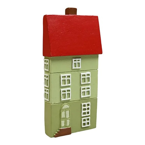 Magnet 3D grönt hus