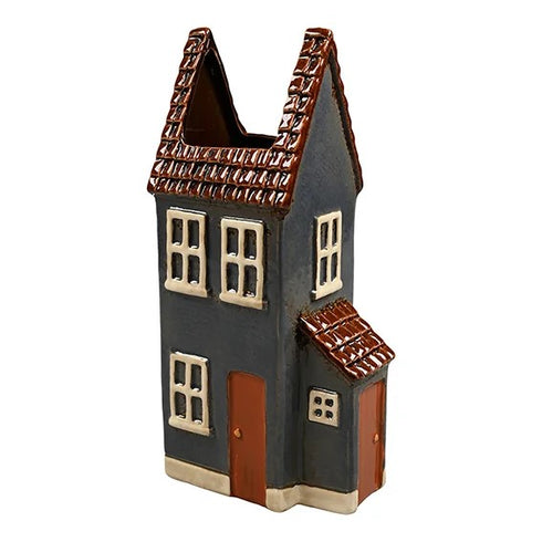 Keramikhus, Blomkruka, Blått, H 23,5cm