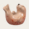 Seal, H 9.1 cm, Ceramics, Orange