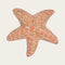Starfish, H 8.2 cm, Ceramic, Orange