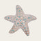 Starfish, H 8.2 cm, Ceramic, Blue
