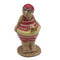 Badgumma H 12,5cm, Keramik, Röd