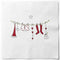 Servetter, 3-lags, Vit, Julstrumpor, Christmas Ornaments