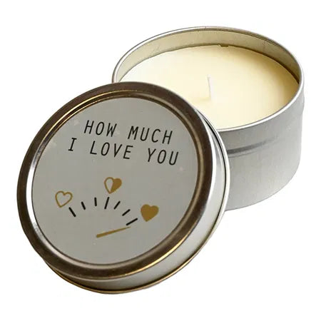 Ljus i burk, H 4 cm, brinntid 24 h