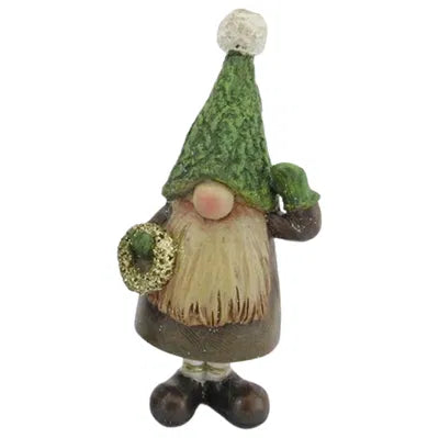 Tomte, H 10cm, Grön