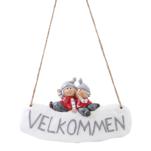 Jul Skylt -Välkommen