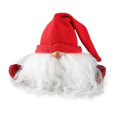 Tomte, H 21cm, B 20cm, D 9cm, Röd